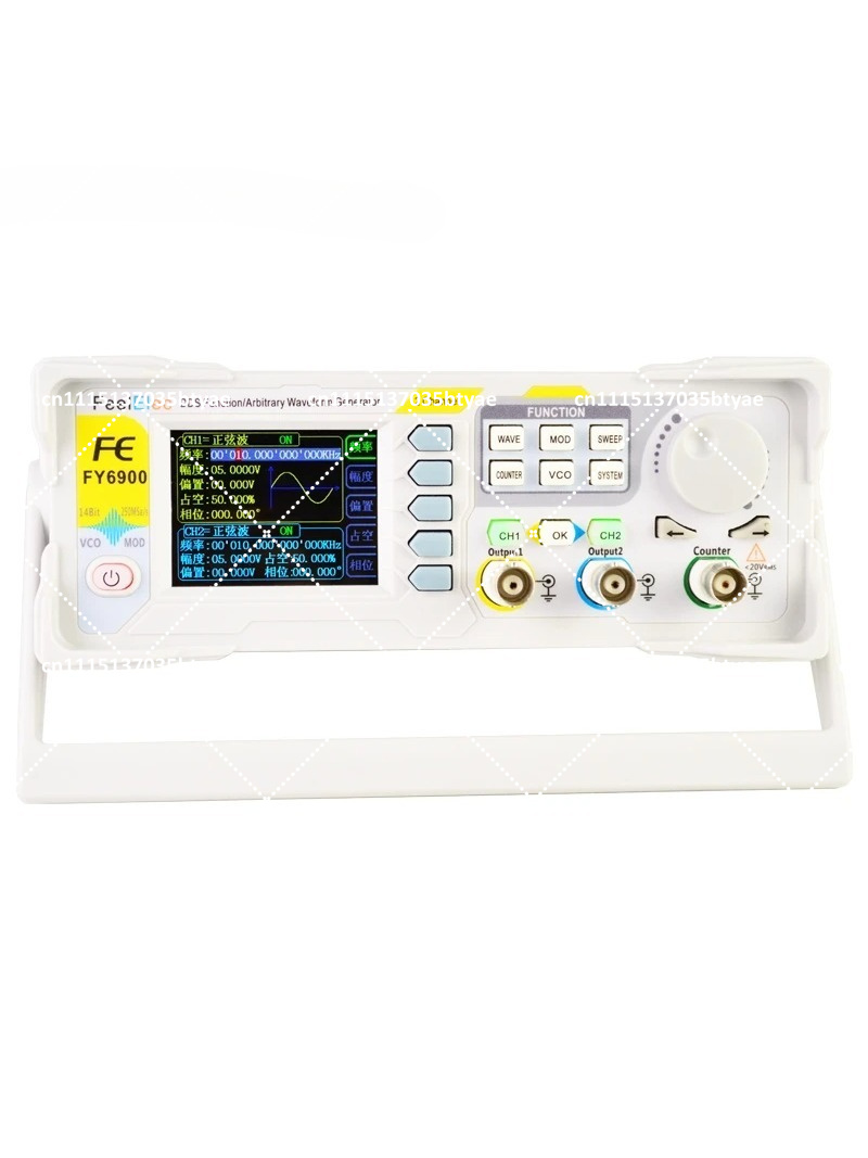 Function Arbitrary Waveform Generator - New FY6900 20MHz Dual Channel DDS