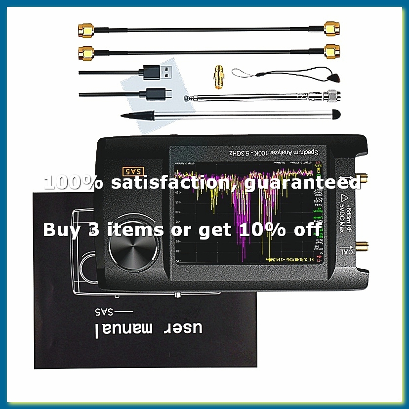 Signal Generator Spectrum Analyzer - ●Newest 4inch IPS LCD SA5 Spectrum
