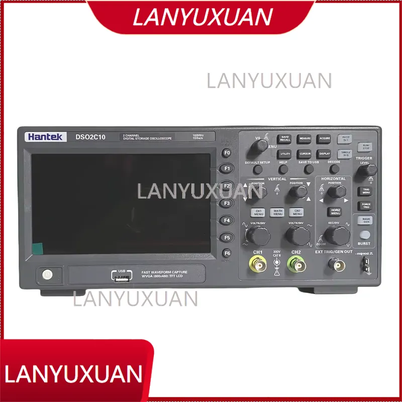 Digital Storage Oscilloscope 100Mhz - Hantek DSO2C10 Digital Storage Oscilloscope 100MHz
