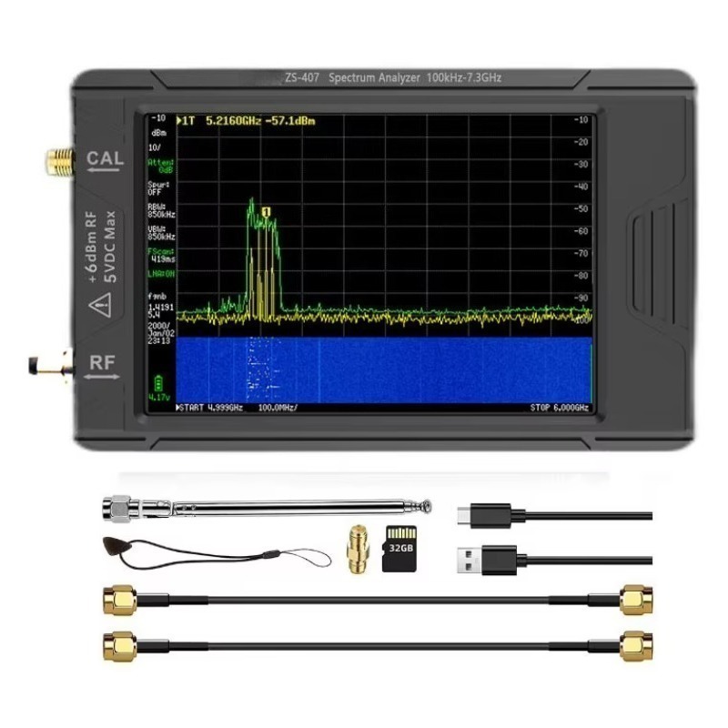 ZS-406/ZS-407 4-inch Screen Ha - Signal Generator Spectrum Analyzer review and price