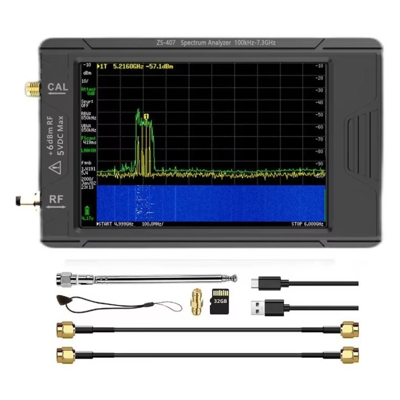 ZS-406/ZS-407 4-inch Screen Ha - Signal Generator Spectrum Analyzer review and price
