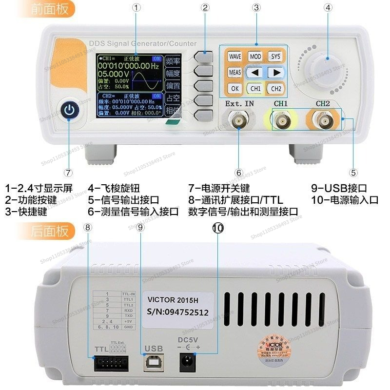 For Dual Channel Function Arbi - Function Arbitrary Waveform Generator review and price
