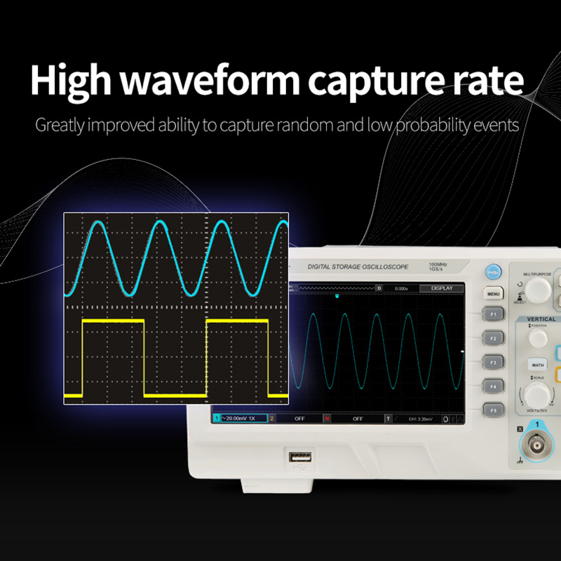 UNI-T UTD2102CEX+ Digital Stor - Digital Storage Oscilloscope 100Mhz review and price