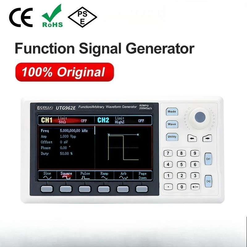 Function Signal Generator UTG9 - Function Arbitrary Waveform Generator review and price
