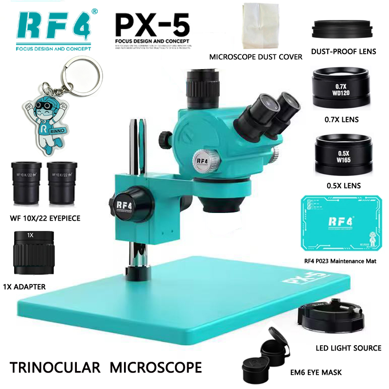 RF4 Stereo Trinocular Microsco - Stereo Trinocular Microscope Pcb review and price