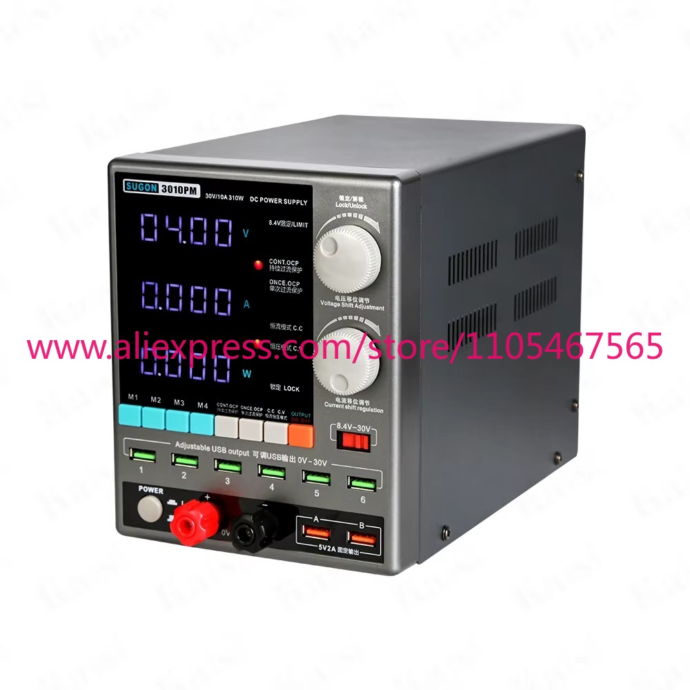 1Pcs 3010PM regulated DC power - Linear Lab Power Supply Adjustable review and price