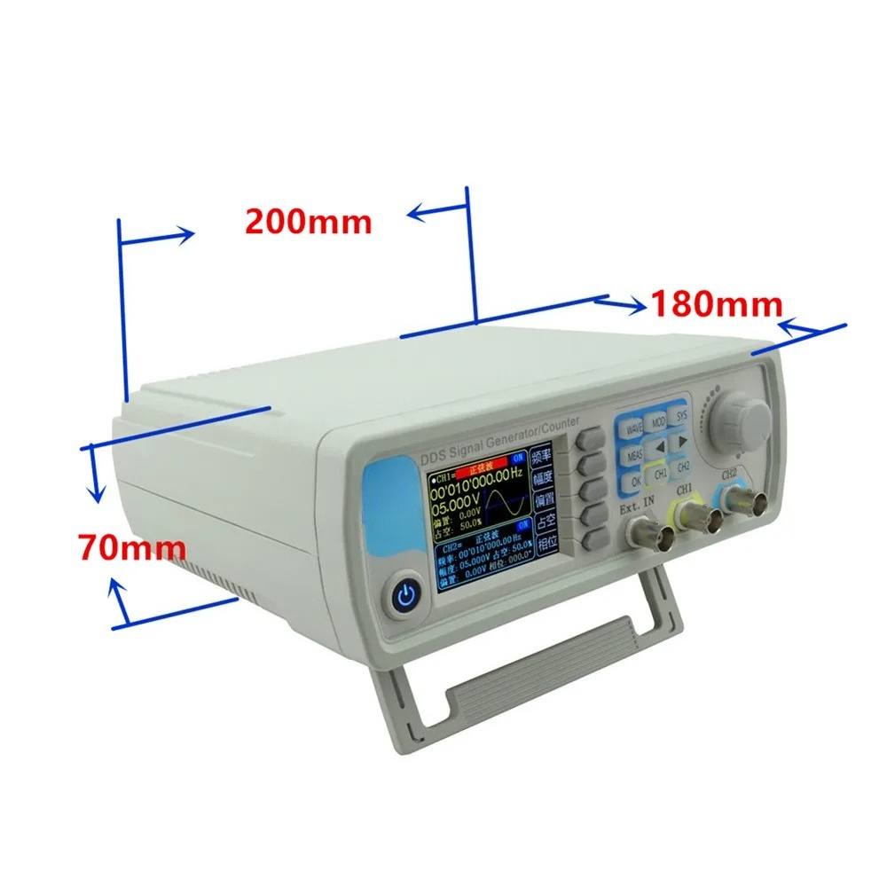 JDS6600 Series 15/30/40/50MHZ  - Function Arbitrary Waveform Generator review and price