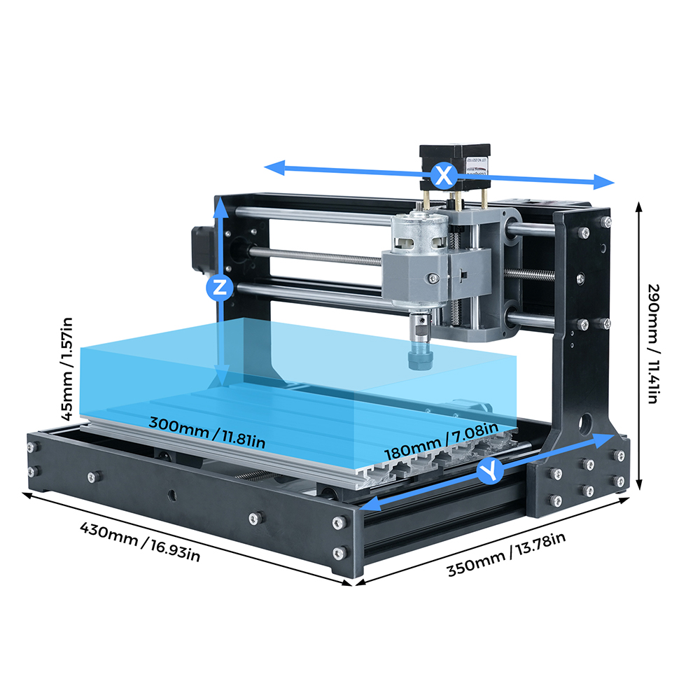 TWOTREES CNC 3018 Mini Small H - Mini Laser Engraver Cnc Router review and price