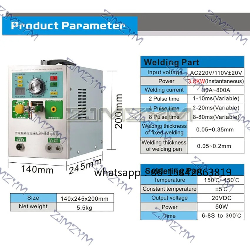 3.2KW Pulse Induction Automati - Spot Welder 18650 Battery Pack review and price