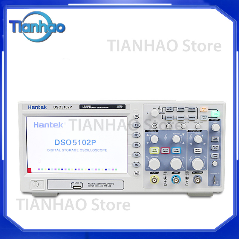 for Hantek DSO5102P Digital St - Digital Storage Oscilloscope 100Mhz review and price