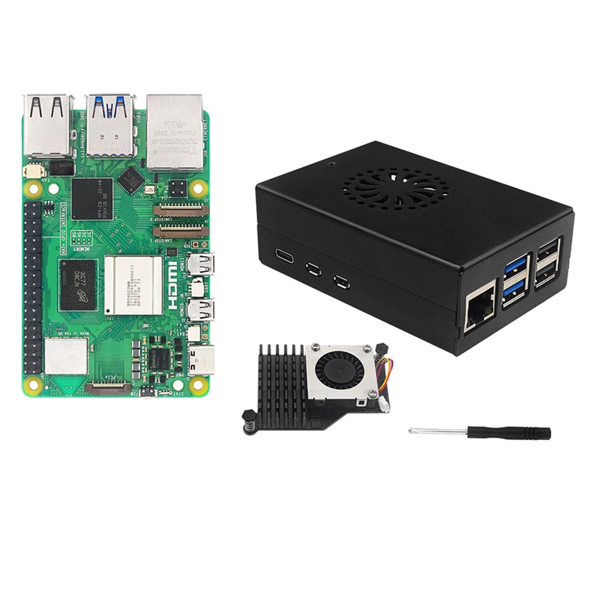 X14A& For IRasptek Starter Kit - Raspberry Pi 5 8Gb Kit review and price