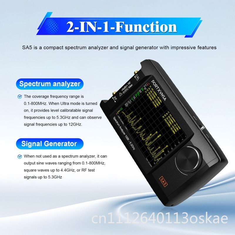 SA5 Multifunctional Handheld S - Signal Generator Spectrum Analyzer review and price