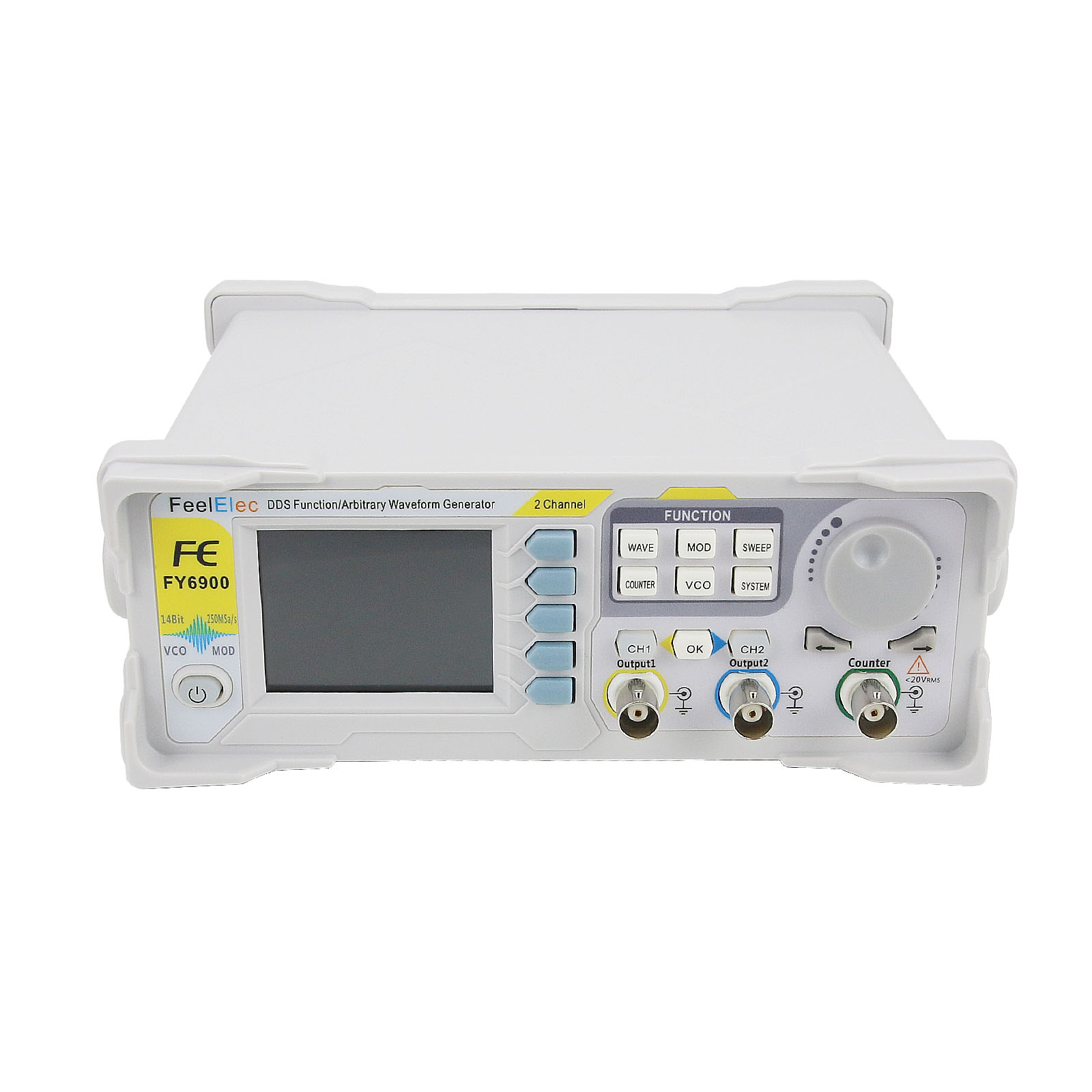FY6900-50M 50MHz 2-Channel Fun - Function Arbitrary Waveform Generator review and price