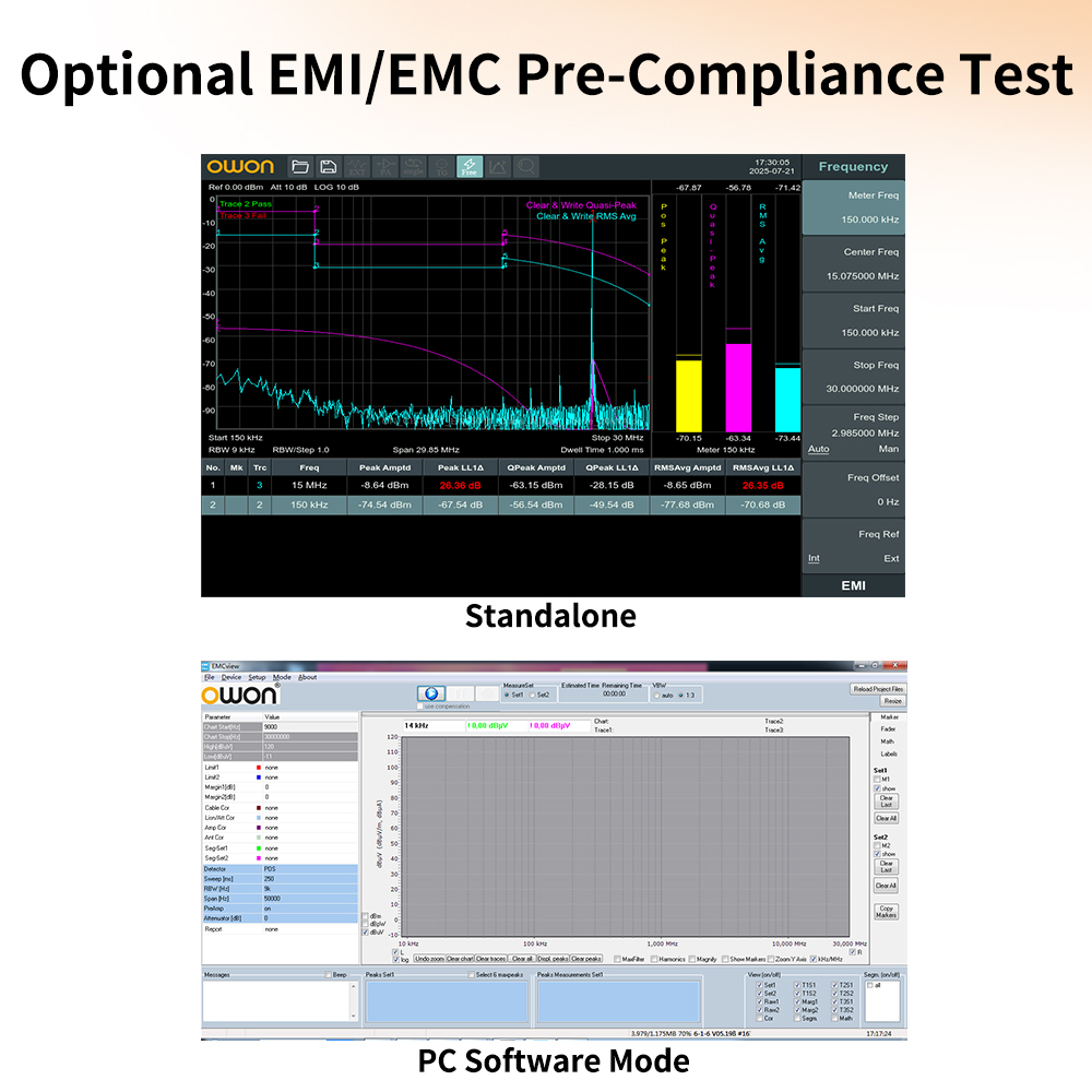 OWON Spectrum Analyzer With Tr - Signal Generator Spectrum Analyzer review and price