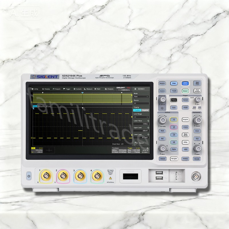 1PC SIGLENT SDS2104X PLUS 4-Ch - Digital Storage Oscilloscope 100Mhz review and price