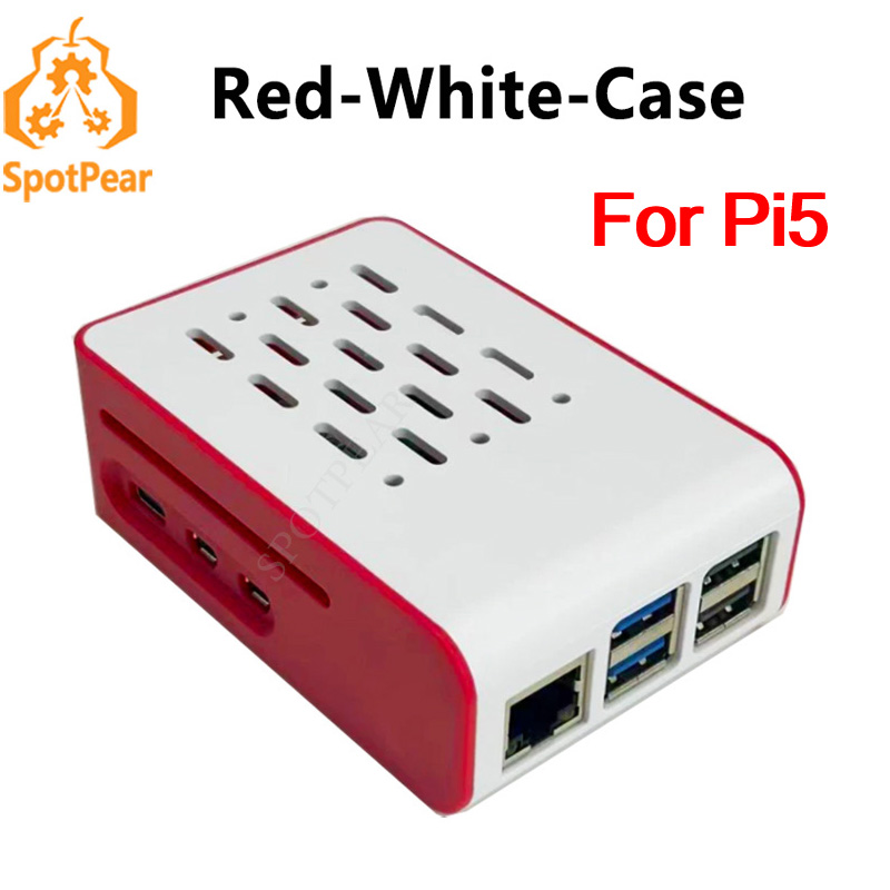 Raspberry Pi 5 Red-White cooli - Raspberry Pi 5 8Gb Kit review and price