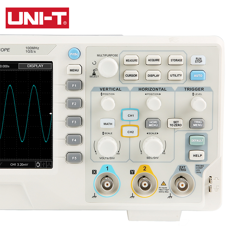 UNI-T Digital Oscilloscope UTD - Digital Storage Oscilloscope 100Mhz review and price