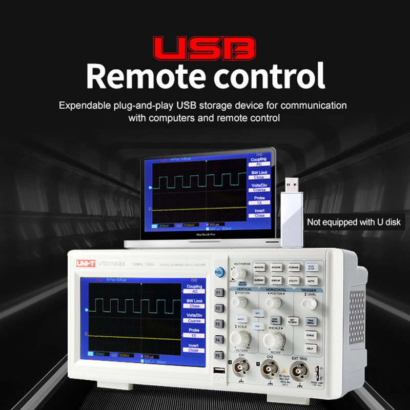 UNI-T Digital Oscilloscope UTD - Digital Storage Oscilloscope 100Mhz review and price