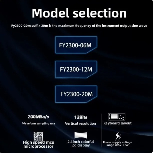 Function signal generator FY 2 - Function Arbitrary Waveform Generator review and price