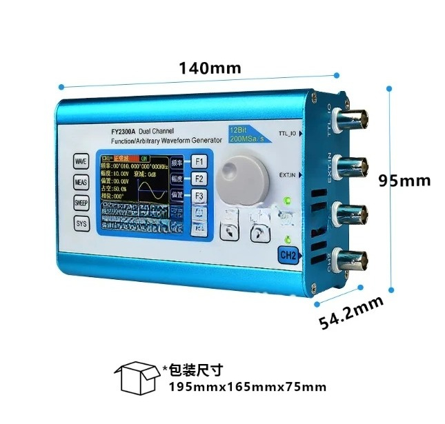 Function signal generator FY 2 - Function Arbitrary Waveform Generator review and price