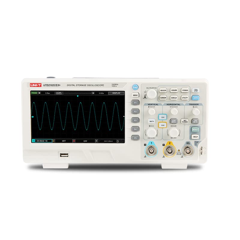 UTD2102CEX+ High Precision 100 - Digital Storage Oscilloscope 100Mhz review and price