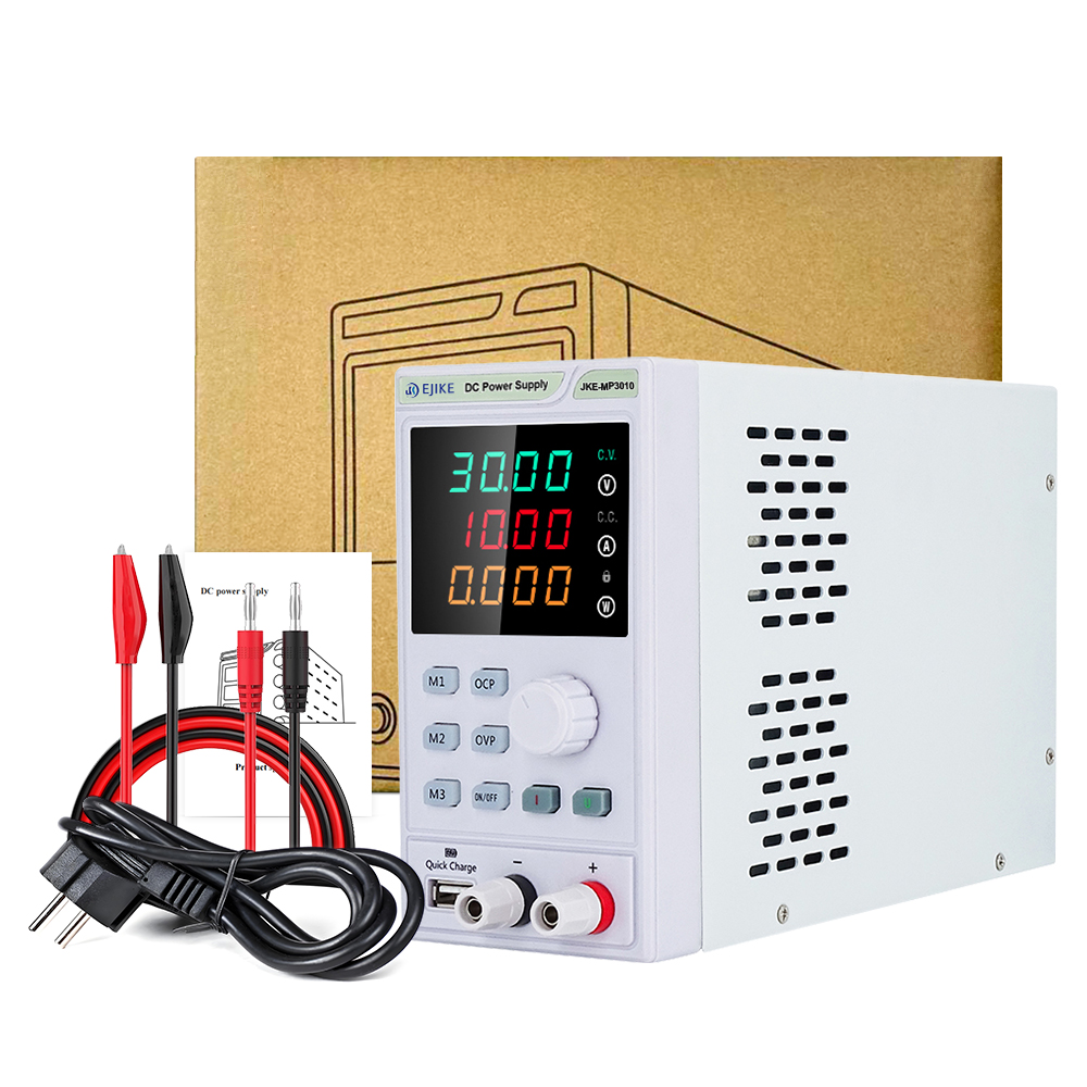 EJIKE DC Power Supply 300W Pro - Programmable Dc Power Supply 30V 10A review and price