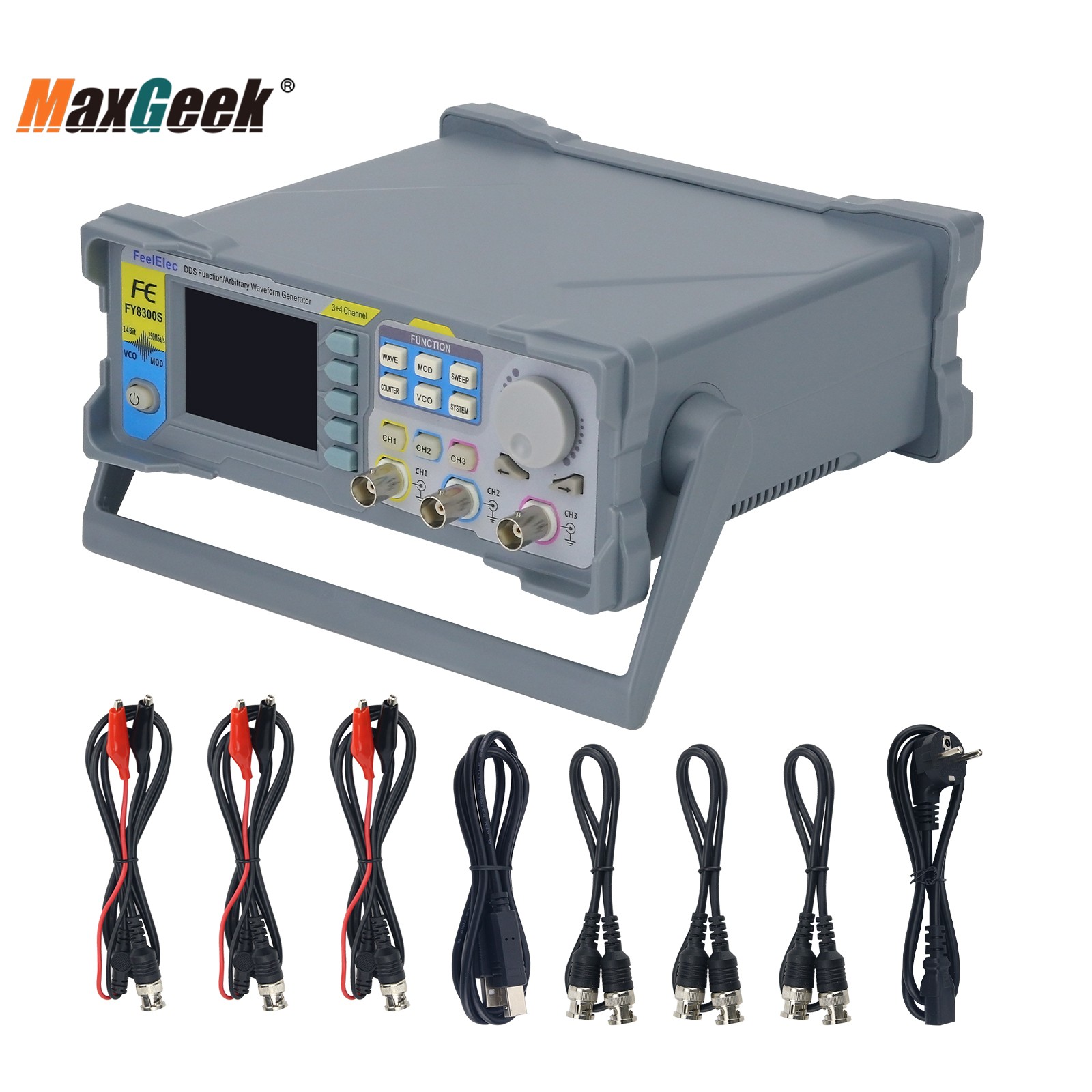 Maxgeek FY8300S-20M 20MHz 40MH - Function Arbitrary Waveform Generator review and price