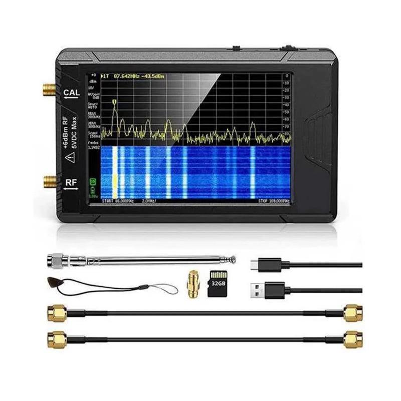 New Handheld Tiny Spectrum Ana - Signal Generator Spectrum Analyzer review and price