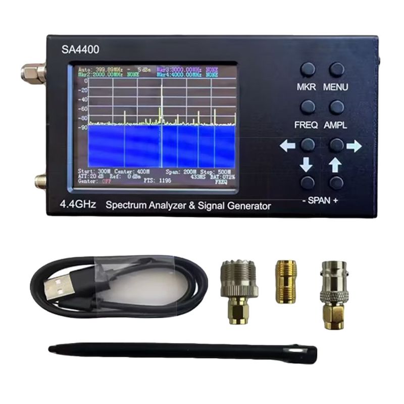 AT05-New 4.4Ghz SA4400 Spectru - Signal Generator Spectrum Analyzer review and price