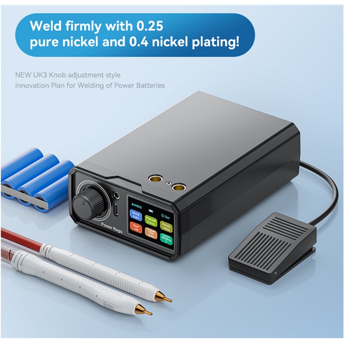 new trend! UK3 Portable Batter - Spot Welder 18650 Battery Pack review and price