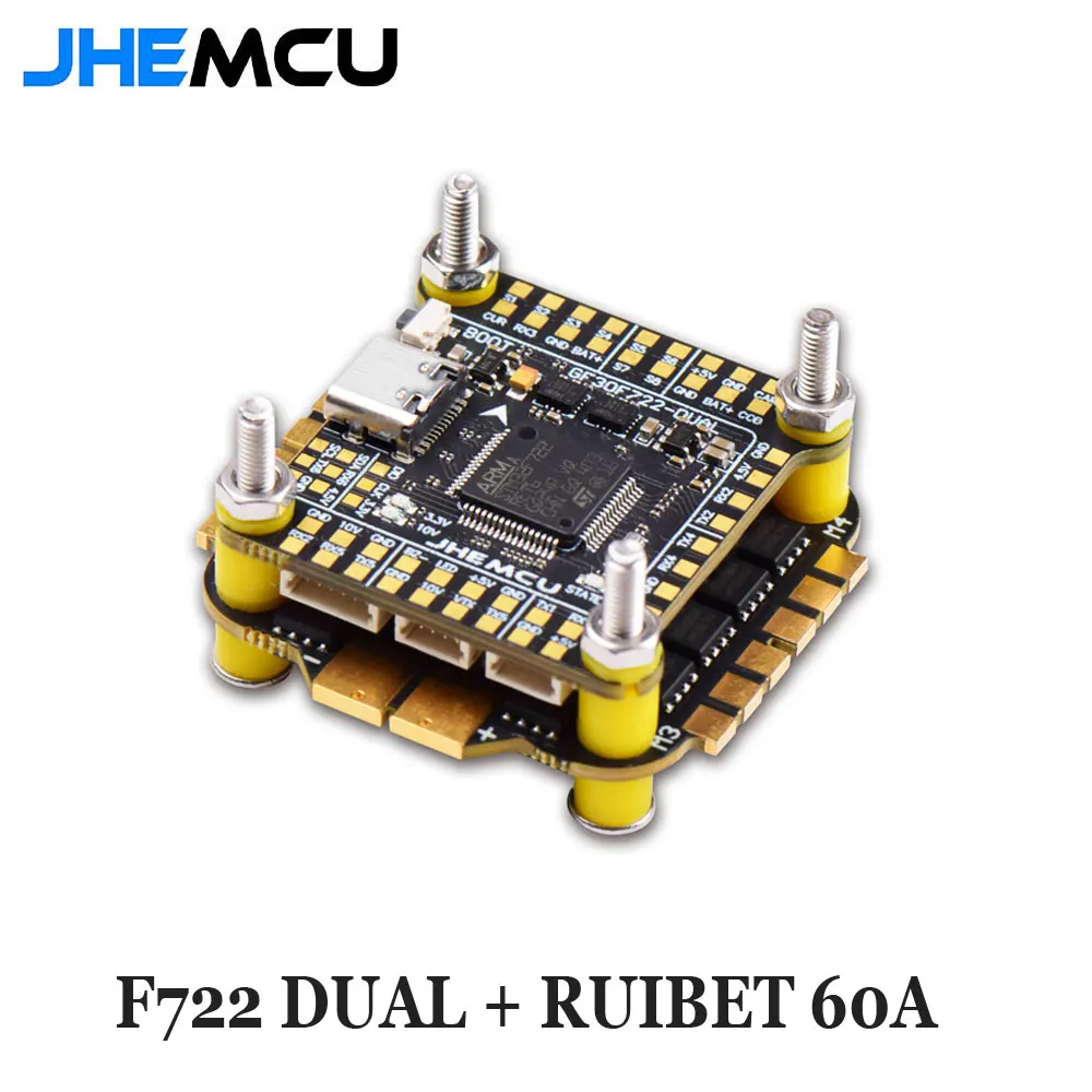 UniFlyJHEMCU F7 Stack F722 Dua - Fpv Flight Controller F7 Stack 60A review and price