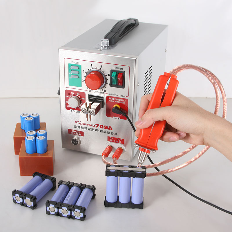1.5KW SUNKKO 709A 220/110V Bat - Spot Welder 18650 Battery Pack review and price