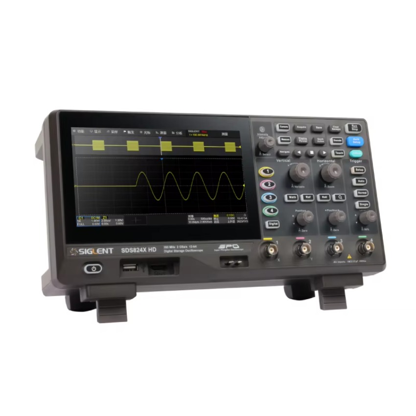SIGLENT SDS802XHD/SDS812XHD O  - Digital Storage Oscilloscope 100Mhz review and price